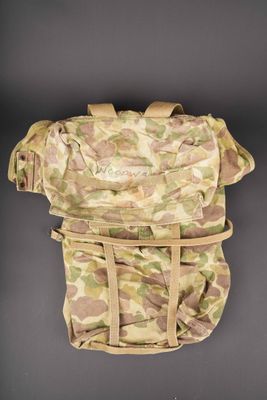 Sac à dos Jungle Pack. En toile camouflé HBT.