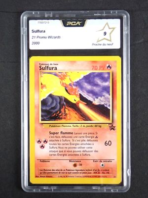 Carte Pokemon Contenu : 1 carte rare Sulfura
