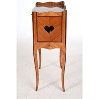 FLECHY. TABLE DE SALON LOUIS XV en bois de rose et amarante … (photo 3)