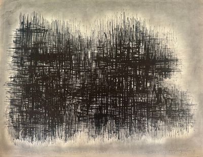 une image représentant un dessin en noir et blanc d'un groupe d'arbres