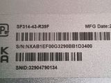 a close up of a bar code on a laptop