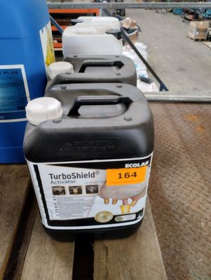4 Bidons de Turboshield Activator et Base ECOLAB , - Photo 1