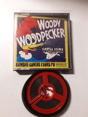 Woody woodpecker film pellicule 8mm dans sa boite origine - Photo 1
