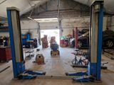 an image of a garage with a lot of tools