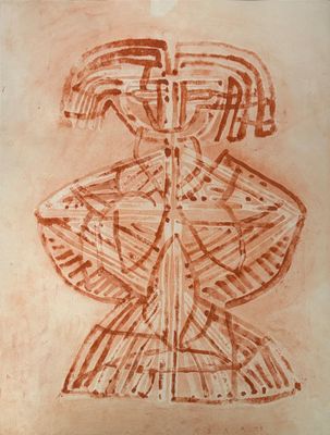 l'image d'un dessin représentant une femme avec un chapeau sur la tête