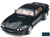a black model of a car on a white background