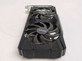 a close up of a video card on a table