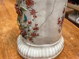 a vase that is sitting on a table in a store