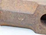 a piece of metal that has a hole in it
