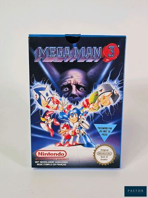 la boîte du jeu Mega Man 3