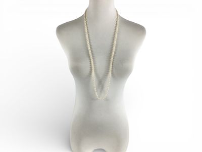 Grand collier de perles de culture choker, diamètre des perl… - Photo 1