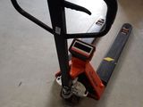 an image of a hand truck with a tool on it