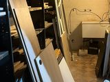 a room that has a lot of appliances in it