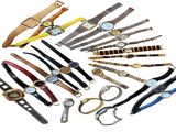 de nombreux modèles de montres disposés en cercle