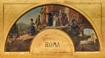 une image d'un tableau sur le mur d'un bâtiment