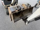 a bulldozer that is sitting in the street