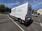 a van that is parked in a parking lot