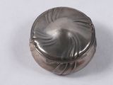an image of a silver box on a white surface
