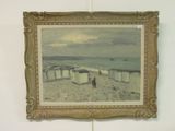 a picture of a painting hanging on the wall
