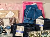 many items that are sitting on a shelf in a store