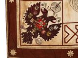 an image of a quilt with an eagle on it