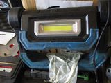 an image of a workbench with a work light in it