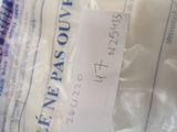 a bag of food that has a label on it