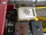 many different types of electrical equipment sitting on the ground