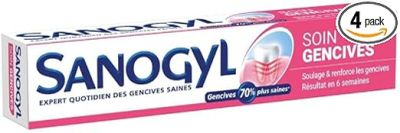 103 / Lot DE 12 Dentifrice Sanogyl Soin Gencives 75 ML