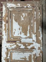 Double portes en chêne mouluré et laqué, de type Haussmanien… (photo 4)