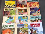 a lot of children ' s books on the table