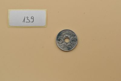 Troisième République. 5 Centimes Lindauer Cu.