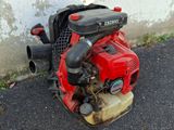 a small engine that is sitting on the ground