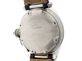 an image of a close up of a watch on a white surface