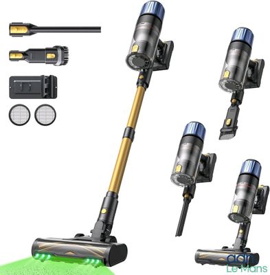four different types of vacuums that are on display