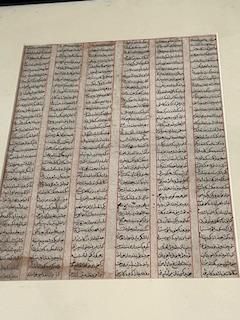 a picture of a large piece of paper with writing on it