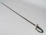 an image of a sword with a handle on a white surface