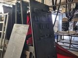 a room with a lot of different types of doors
