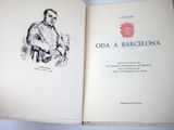 an open book with a drawing of a man in a military uniform