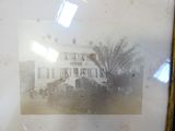 a picture of a picture of a house in a picture frame