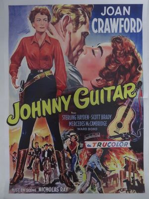 L'affiche de « Johnny Guitar » est accrochée au mur.
