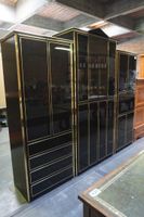 Meuble mural vintage en trois parties - finition brillante a… (photo 2)
