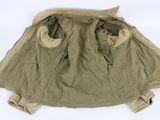 an image of a green jacket with a hood on