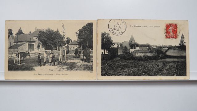 Royère Lot de 2cpa. HM 4 et 5 (Rare). B.E.