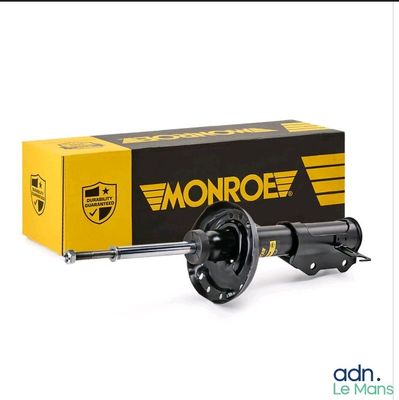 a close up of a box with a black and yellow logo on it