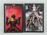 two covers of wolverine and x - men comics on a white background