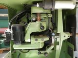 a machine that is sitting inside of a building