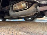 a close up view of a car ' s exhaust pipe