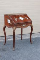 Bureau de pente dit meuble bijoux en placage en chevrons et … (photo 2)