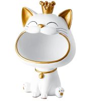 Figurine de chat porte-bonheur Feng Shui